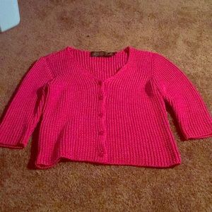 Vintage Button Up Sweater